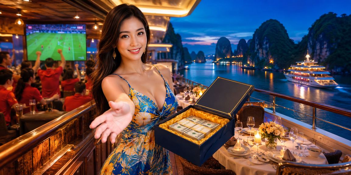 Khách hàng VIP trải nghiệm ưu đãi tại vịnh Hạ Long